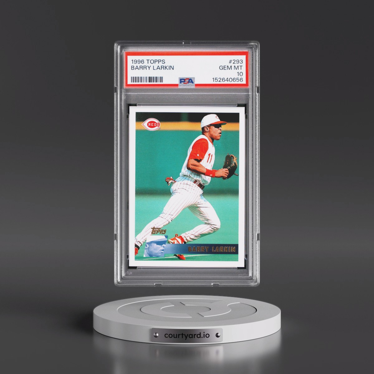 1996 Barry Larkin - Baseball Topps PSA 10 GEM MINT